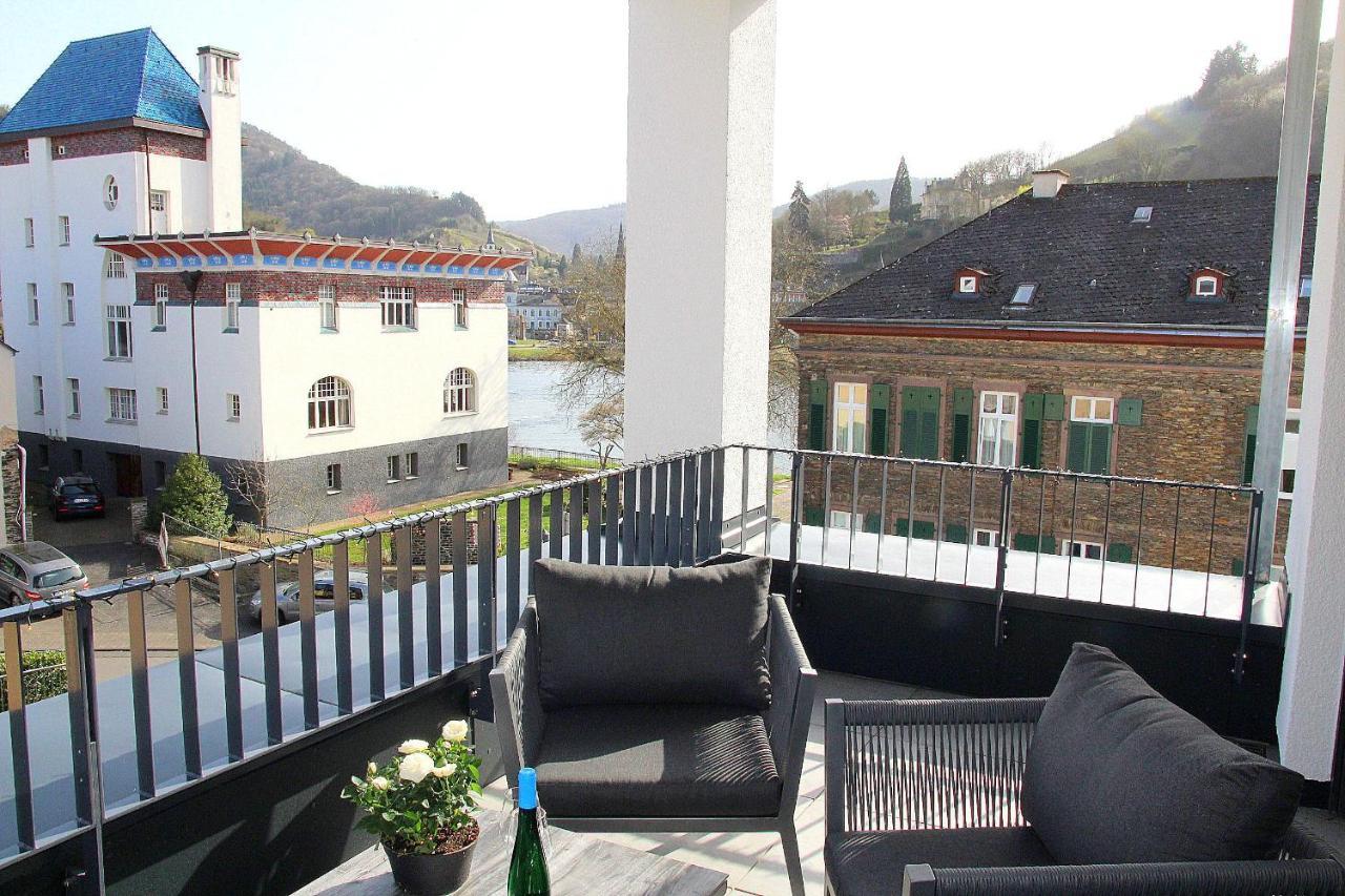 Mosel-Loggia - Luxusapartment -Terrass - Klimaanlage Traben-Trarbach Εξωτερικό φωτογραφία