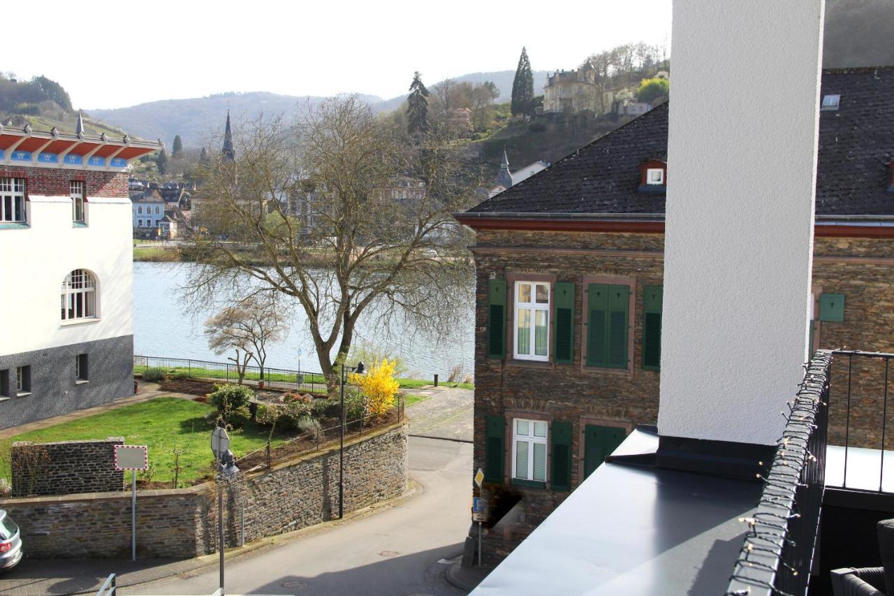 Mosel-Loggia - Luxusapartment -Terrass - Klimaanlage Traben-Trarbach Εξωτερικό φωτογραφία